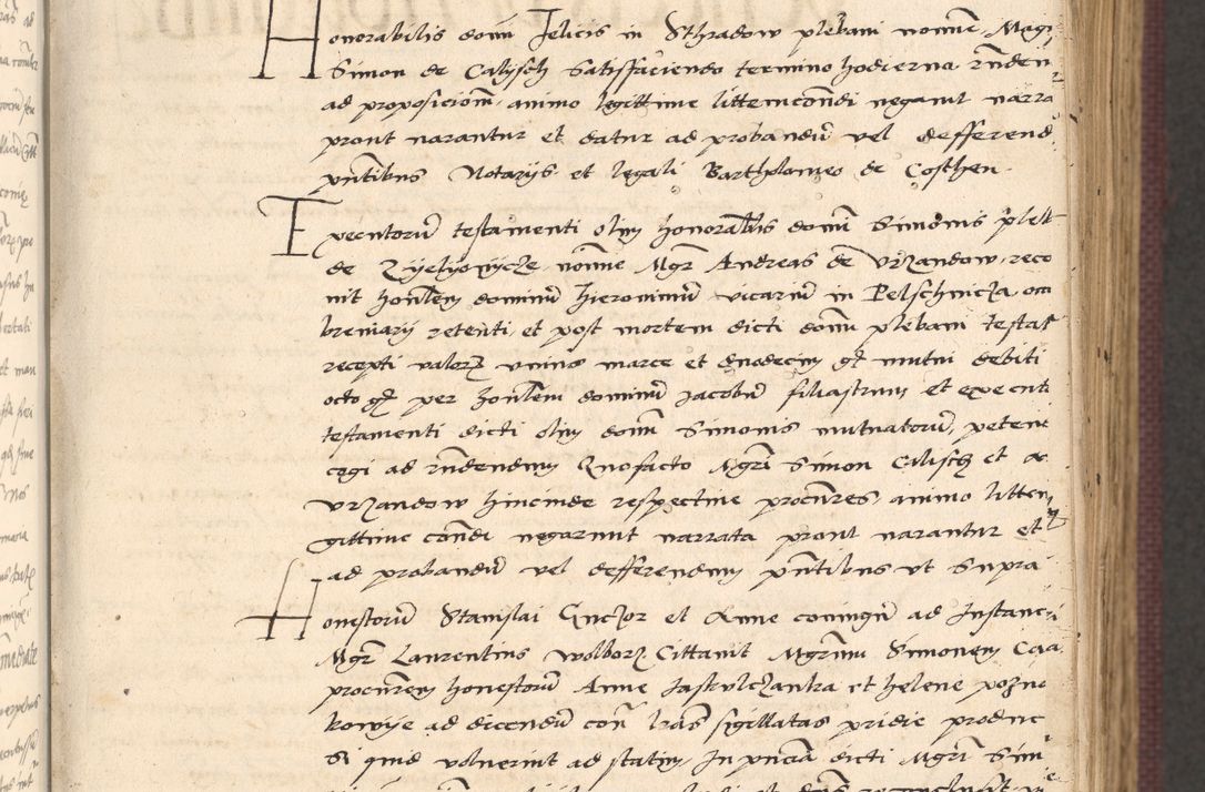 Zdjęcie nr 21 dla obiektu archiwalnego: Acta actorum, obligacionum sententiarumque tam interlocutoriarum quam diffinitivarum coram reverendo domino Thoma Roschnowsky canonico et officiali Cracoviensi generali ad annum Domini 1534, indicione septima, pontificatus sanctissimi in Christo patris domini et domini Clementis pape septimi, anno ipsius undecimo vel alias, ut dicitur vacante sede apostolica feliciter continuantur