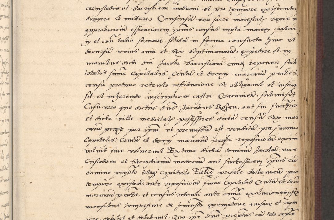 Zdjęcie nr 17 dla obiektu archiwalnego: Acta actorum, obligacionum sententiarumque tam interlocutoriarum quam diffinitivarum coram reverendo domino Thoma Roschnowsky canonico et officiali Cracoviensi generali ad annum Domini 1534, indicione septima, pontificatus sanctissimi in Christo patris domini et domini Clementis pape septimi, anno ipsius undecimo vel alias, ut dicitur vacante sede apostolica feliciter continuantur