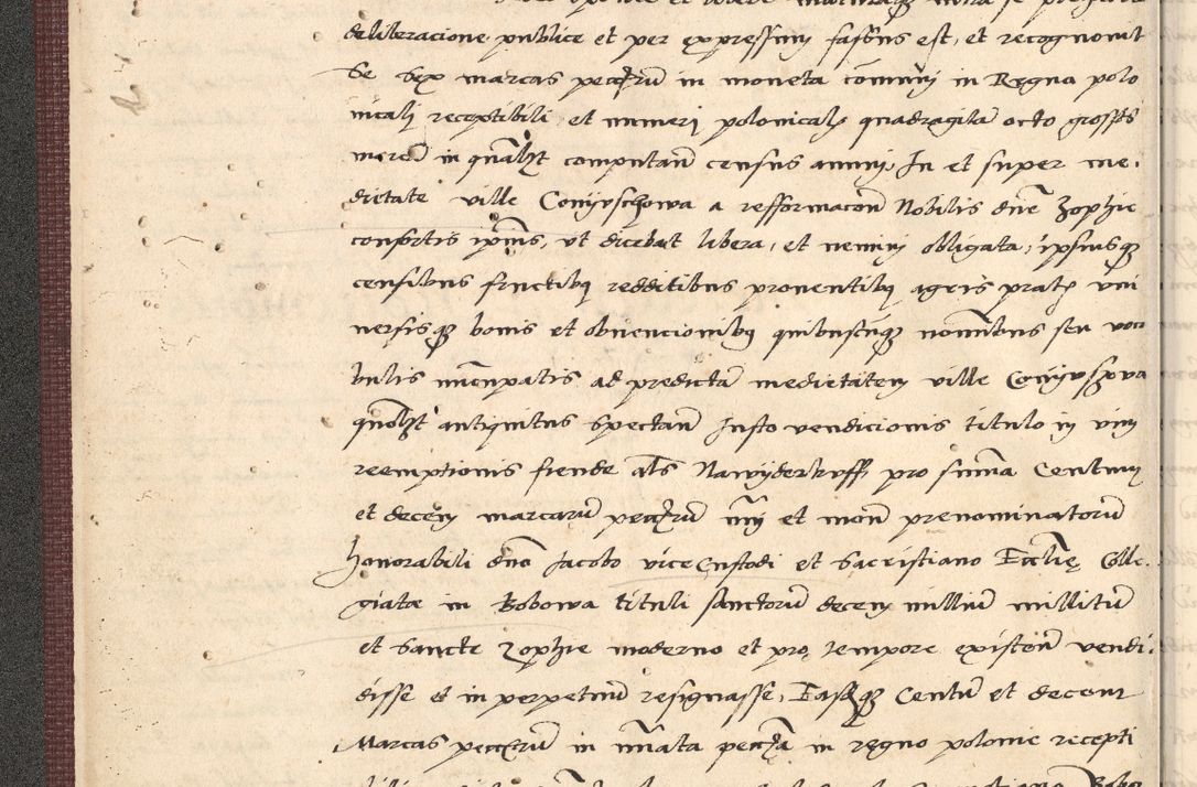 Zdjęcie nr 16 dla obiektu archiwalnego: Acta actorum, obligacionum sententiarumque tam interlocutoriarum quam diffinitivarum coram reverendo domino Thoma Roschnowsky canonico et officiali Cracoviensi generali ad annum Domini 1534, indicione septima, pontificatus sanctissimi in Christo patris domini et domini Clementis pape septimi, anno ipsius undecimo vel alias, ut dicitur vacante sede apostolica feliciter continuantur