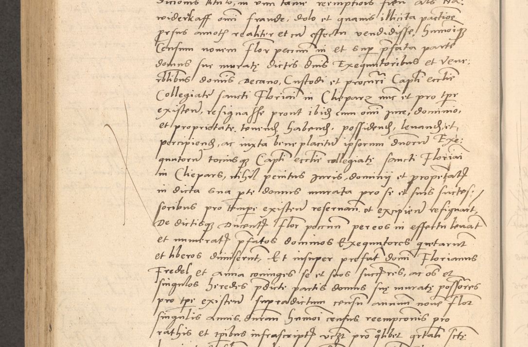 Zdjęcie nr 917 dla obiektu archiwalnego: Acta actorum causarum, sentenciarum et obligationum coram reverendo patre domino Thoma Roznowski canonico et reverendissimi in Christo patris et domini domini Patri Dei gratia Cracoviensis. Sabbato, 26 Octobris in ecclesiam suam solenniter recepti officialis generalis Cracoviensis dinita administratura, qua fungebatur post mortem reverendissimi olim felicis recordationis domini Joannis Choiecki episcopi Cracoviensis et Regni Polonie cancelarii anno presenti currenti videlicet 1538, die 11 Marcii Piotrcovie in comiciis celebratis circiter 23 horam defuncti sepulto corpore nona eiusdemque obsequiis X respective Aprilis peractis electo sub indictione XI, pontificatu vero sanctissimi in Christo patris et domini nostri domini Pauli divina providencia pape tercii foeliciter moderni, anno quarto, incepta felicibus auspiciis continuantur ordine processu infrascripto