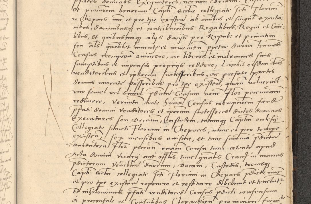 Zdjęcie nr 918 dla obiektu archiwalnego: Acta actorum causarum, sentenciarum et obligationum coram reverendo patre domino Thoma Roznowski canonico et reverendissimi in Christo patris et domini domini Patri Dei gratia Cracoviensis. Sabbato, 26 Octobris in ecclesiam suam solenniter recepti officialis generalis Cracoviensis dinita administratura, qua fungebatur post mortem reverendissimi olim felicis recordationis domini Joannis Choiecki episcopi Cracoviensis et Regni Polonie cancelarii anno presenti currenti videlicet 1538, die 11 Marcii Piotrcovie in comiciis celebratis circiter 23 horam defuncti sepulto corpore nona eiusdemque obsequiis X respective Aprilis peractis electo sub indictione XI, pontificatu vero sanctissimi in Christo patris et domini nostri domini Pauli divina providencia pape tercii foeliciter moderni, anno quarto, incepta felicibus auspiciis continuantur ordine processu infrascripto