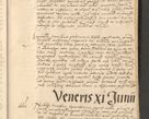 Zdjęcie nr 842 dla obiektu archiwalnego: Acta actorum causarum, sentenciarum et obligationum coram reverendo patre domino Thoma Roznowski canonico et reverendissimi in Christo patris et domini domini Patri Dei gratia Cracoviensis. Sabbato, 26 Octobris in ecclesiam suam solenniter recepti officialis generalis Cracoviensis dinita administratura, qua fungebatur post mortem reverendissimi olim felicis recordationis domini Joannis Choiecki episcopi Cracoviensis et Regni Polonie cancelarii anno presenti currenti videlicet 1538, die 11 Marcii Piotrcovie in comiciis celebratis circiter 23 horam defuncti sepulto corpore nona eiusdemque obsequiis X respective Aprilis peractis electo sub indictione XI, pontificatu vero sanctissimi in Christo patris et domini nostri domini Pauli divina providencia pape tercii foeliciter moderni, anno quarto, incepta felicibus auspiciis continuantur ordine processu infrascripto