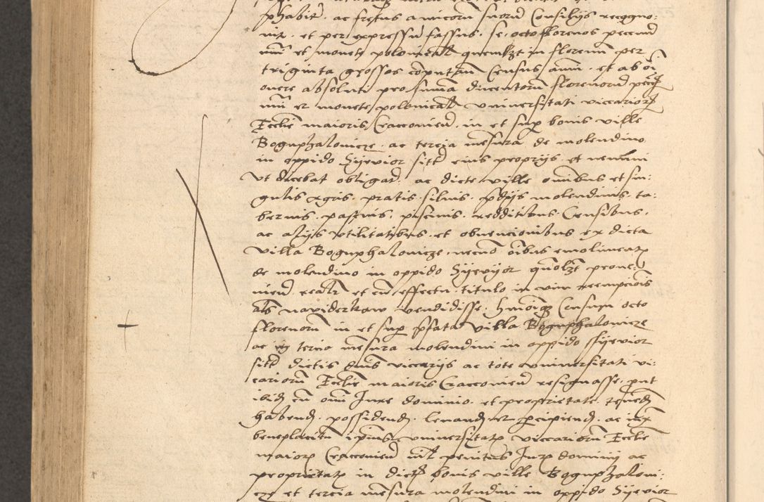 Zdjęcie nr 783 dla obiektu archiwalnego: Acta actorum causarum, sentenciarum et obligationum coram reverendo patre domino Thoma Roznowski canonico et reverendissimi in Christo patris et domini domini Patri Dei gratia Cracoviensis. Sabbato, 26 Octobris in ecclesiam suam solenniter recepti officialis generalis Cracoviensis dinita administratura, qua fungebatur post mortem reverendissimi olim felicis recordationis domini Joannis Choiecki episcopi Cracoviensis et Regni Polonie cancelarii anno presenti currenti videlicet 1538, die 11 Marcii Piotrcovie in comiciis celebratis circiter 23 horam defuncti sepulto corpore nona eiusdemque obsequiis X respective Aprilis peractis electo sub indictione XI, pontificatu vero sanctissimi in Christo patris et domini nostri domini Pauli divina providencia pape tercii foeliciter moderni, anno quarto, incepta felicibus auspiciis continuantur ordine processu infrascripto