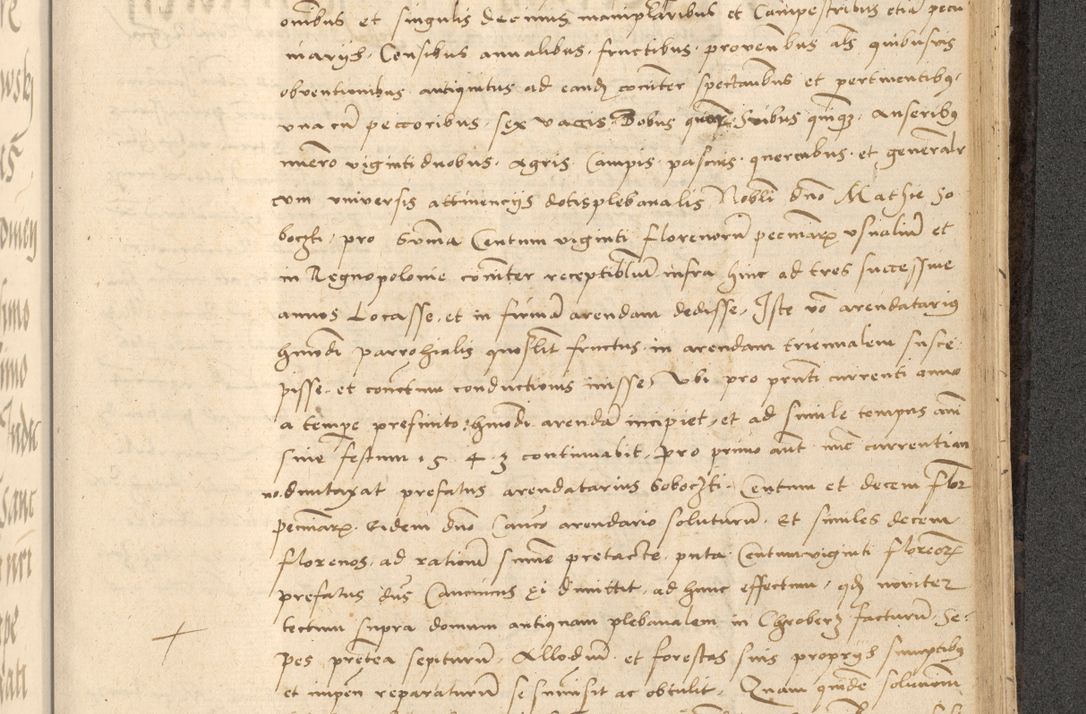 Zdjęcie nr 726 dla obiektu archiwalnego: Acta actorum causarum, sentenciarum et obligationum coram reverendo patre domino Thoma Roznowski canonico et reverendissimi in Christo patris et domini domini Patri Dei gratia Cracoviensis. Sabbato, 26 Octobris in ecclesiam suam solenniter recepti officialis generalis Cracoviensis dinita administratura, qua fungebatur post mortem reverendissimi olim felicis recordationis domini Joannis Choiecki episcopi Cracoviensis et Regni Polonie cancelarii anno presenti currenti videlicet 1538, die 11 Marcii Piotrcovie in comiciis celebratis circiter 23 horam defuncti sepulto corpore nona eiusdemque obsequiis X respective Aprilis peractis electo sub indictione XI, pontificatu vero sanctissimi in Christo patris et domini nostri domini Pauli divina providencia pape tercii foeliciter moderni, anno quarto, incepta felicibus auspiciis continuantur ordine processu infrascripto