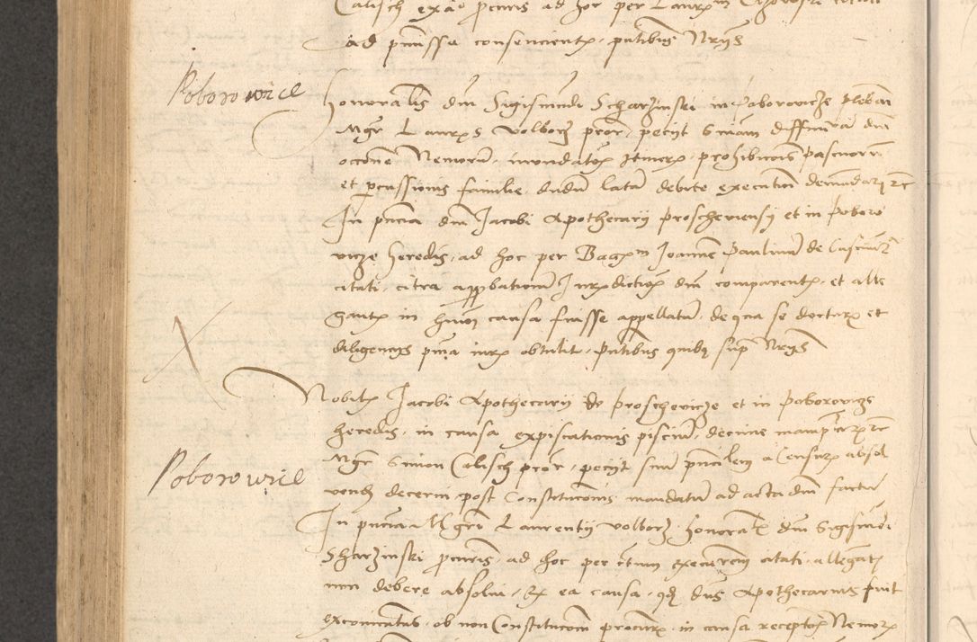 Zdjęcie nr 719 dla obiektu archiwalnego: Acta actorum causarum, sentenciarum et obligationum coram reverendo patre domino Thoma Roznowski canonico et reverendissimi in Christo patris et domini domini Patri Dei gratia Cracoviensis. Sabbato, 26 Octobris in ecclesiam suam solenniter recepti officialis generalis Cracoviensis dinita administratura, qua fungebatur post mortem reverendissimi olim felicis recordationis domini Joannis Choiecki episcopi Cracoviensis et Regni Polonie cancelarii anno presenti currenti videlicet 1538, die 11 Marcii Piotrcovie in comiciis celebratis circiter 23 horam defuncti sepulto corpore nona eiusdemque obsequiis X respective Aprilis peractis electo sub indictione XI, pontificatu vero sanctissimi in Christo patris et domini nostri domini Pauli divina providencia pape tercii foeliciter moderni, anno quarto, incepta felicibus auspiciis continuantur ordine processu infrascripto