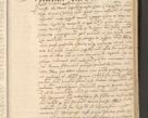 Zdjęcie nr 714 dla obiektu archiwalnego: Acta actorum causarum, sentenciarum et obligationum coram reverendo patre domino Thoma Roznowski canonico et reverendissimi in Christo patris et domini domini Patri Dei gratia Cracoviensis. Sabbato, 26 Octobris in ecclesiam suam solenniter recepti officialis generalis Cracoviensis dinita administratura, qua fungebatur post mortem reverendissimi olim felicis recordationis domini Joannis Choiecki episcopi Cracoviensis et Regni Polonie cancelarii anno presenti currenti videlicet 1538, die 11 Marcii Piotrcovie in comiciis celebratis circiter 23 horam defuncti sepulto corpore nona eiusdemque obsequiis X respective Aprilis peractis electo sub indictione XI, pontificatu vero sanctissimi in Christo patris et domini nostri domini Pauli divina providencia pape tercii foeliciter moderni, anno quarto, incepta felicibus auspiciis continuantur ordine processu infrascripto
