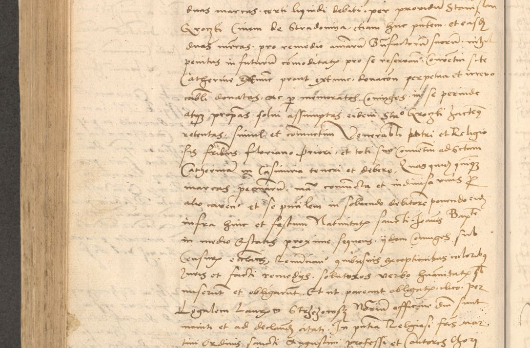 Zdjęcie nr 701 dla obiektu archiwalnego: Acta actorum causarum, sentenciarum et obligationum coram reverendo patre domino Thoma Roznowski canonico et reverendissimi in Christo patris et domini domini Patri Dei gratia Cracoviensis. Sabbato, 26 Octobris in ecclesiam suam solenniter recepti officialis generalis Cracoviensis dinita administratura, qua fungebatur post mortem reverendissimi olim felicis recordationis domini Joannis Choiecki episcopi Cracoviensis et Regni Polonie cancelarii anno presenti currenti videlicet 1538, die 11 Marcii Piotrcovie in comiciis celebratis circiter 23 horam defuncti sepulto corpore nona eiusdemque obsequiis X respective Aprilis peractis electo sub indictione XI, pontificatu vero sanctissimi in Christo patris et domini nostri domini Pauli divina providencia pape tercii foeliciter moderni, anno quarto, incepta felicibus auspiciis continuantur ordine processu infrascripto