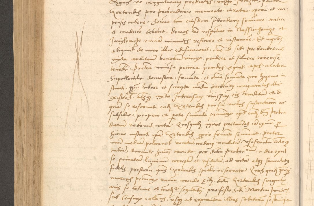 Zdjęcie nr 647 dla obiektu archiwalnego: Acta actorum causarum, sentenciarum et obligationum coram reverendo patre domino Thoma Roznowski canonico et reverendissimi in Christo patris et domini domini Patri Dei gratia Cracoviensis. Sabbato, 26 Octobris in ecclesiam suam solenniter recepti officialis generalis Cracoviensis dinita administratura, qua fungebatur post mortem reverendissimi olim felicis recordationis domini Joannis Choiecki episcopi Cracoviensis et Regni Polonie cancelarii anno presenti currenti videlicet 1538, die 11 Marcii Piotrcovie in comiciis celebratis circiter 23 horam defuncti sepulto corpore nona eiusdemque obsequiis X respective Aprilis peractis electo sub indictione XI, pontificatu vero sanctissimi in Christo patris et domini nostri domini Pauli divina providencia pape tercii foeliciter moderni, anno quarto, incepta felicibus auspiciis continuantur ordine processu infrascripto