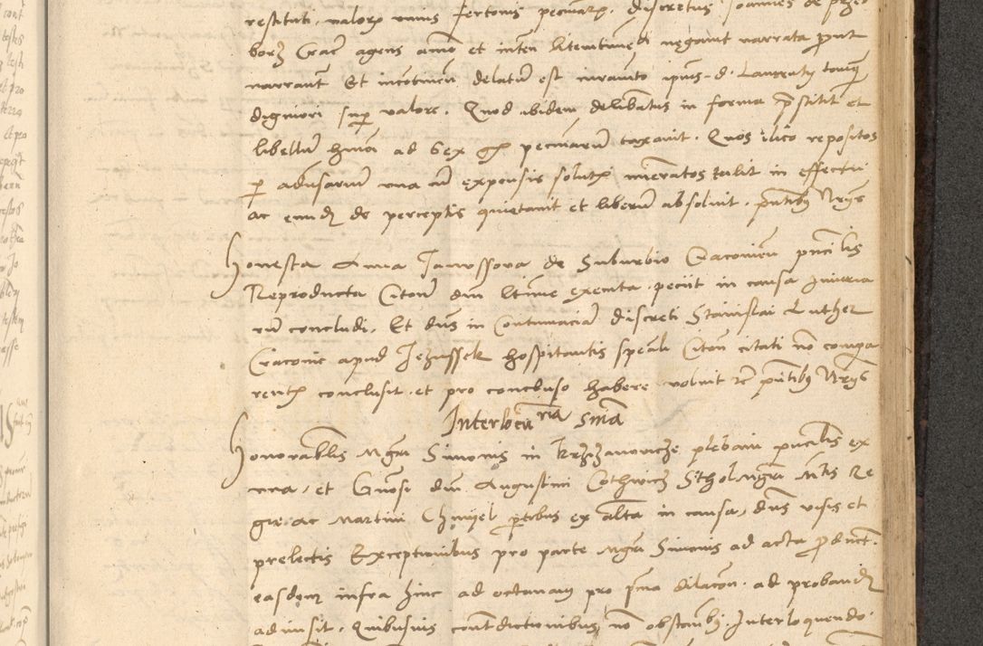 Zdjęcie nr 568 dla obiektu archiwalnego: Acta actorum causarum, sentenciarum et obligationum coram reverendo patre domino Thoma Roznowski canonico et reverendissimi in Christo patris et domini domini Patri Dei gratia Cracoviensis. Sabbato, 26 Octobris in ecclesiam suam solenniter recepti officialis generalis Cracoviensis dinita administratura, qua fungebatur post mortem reverendissimi olim felicis recordationis domini Joannis Choiecki episcopi Cracoviensis et Regni Polonie cancelarii anno presenti currenti videlicet 1538, die 11 Marcii Piotrcovie in comiciis celebratis circiter 23 horam defuncti sepulto corpore nona eiusdemque obsequiis X respective Aprilis peractis electo sub indictione XI, pontificatu vero sanctissimi in Christo patris et domini nostri domini Pauli divina providencia pape tercii foeliciter moderni, anno quarto, incepta felicibus auspiciis continuantur ordine processu infrascripto