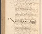 Zdjęcie nr 547 dla obiektu archiwalnego: Acta actorum causarum, sentenciarum et obligationum coram reverendo patre domino Thoma Roznowski canonico et reverendissimi in Christo patris et domini domini Patri Dei gratia Cracoviensis. Sabbato, 26 Octobris in ecclesiam suam solenniter recepti officialis generalis Cracoviensis dinita administratura, qua fungebatur post mortem reverendissimi olim felicis recordationis domini Joannis Choiecki episcopi Cracoviensis et Regni Polonie cancelarii anno presenti currenti videlicet 1538, die 11 Marcii Piotrcovie in comiciis celebratis circiter 23 horam defuncti sepulto corpore nona eiusdemque obsequiis X respective Aprilis peractis electo sub indictione XI, pontificatu vero sanctissimi in Christo patris et domini nostri domini Pauli divina providencia pape tercii foeliciter moderni, anno quarto, incepta felicibus auspiciis continuantur ordine processu infrascripto