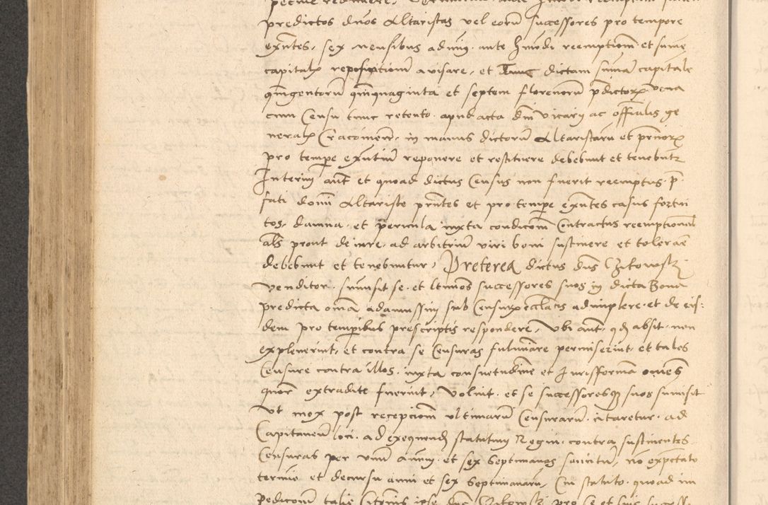 Zdjęcie nr 531 dla obiektu archiwalnego: Acta actorum causarum, sentenciarum et obligationum coram reverendo patre domino Thoma Roznowski canonico et reverendissimi in Christo patris et domini domini Patri Dei gratia Cracoviensis. Sabbato, 26 Octobris in ecclesiam suam solenniter recepti officialis generalis Cracoviensis dinita administratura, qua fungebatur post mortem reverendissimi olim felicis recordationis domini Joannis Choiecki episcopi Cracoviensis et Regni Polonie cancelarii anno presenti currenti videlicet 1538, die 11 Marcii Piotrcovie in comiciis celebratis circiter 23 horam defuncti sepulto corpore nona eiusdemque obsequiis X respective Aprilis peractis electo sub indictione XI, pontificatu vero sanctissimi in Christo patris et domini nostri domini Pauli divina providencia pape tercii foeliciter moderni, anno quarto, incepta felicibus auspiciis continuantur ordine processu infrascripto