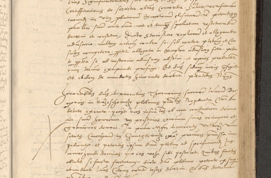 Zdjęcie nr 518 dla obiektu archiwalnego: Acta actorum causarum, sentenciarum et obligationum coram reverendo patre domino Thoma Roznowski canonico et reverendissimi in Christo patris et domini domini Patri Dei gratia Cracoviensis. Sabbato, 26 Octobris in ecclesiam suam solenniter recepti officialis generalis Cracoviensis dinita administratura, qua fungebatur post mortem reverendissimi olim felicis recordationis domini Joannis Choiecki episcopi Cracoviensis et Regni Polonie cancelarii anno presenti currenti videlicet 1538, die 11 Marcii Piotrcovie in comiciis celebratis circiter 23 horam defuncti sepulto corpore nona eiusdemque obsequiis X respective Aprilis peractis electo sub indictione XI, pontificatu vero sanctissimi in Christo patris et domini nostri domini Pauli divina providencia pape tercii foeliciter moderni, anno quarto, incepta felicibus auspiciis continuantur ordine processu infrascripto