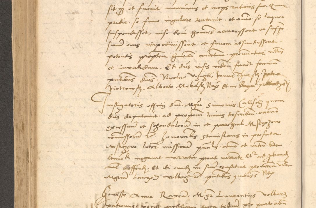 Zdjęcie nr 489 dla obiektu archiwalnego: Acta actorum causarum, sentenciarum et obligationum coram reverendo patre domino Thoma Roznowski canonico et reverendissimi in Christo patris et domini domini Patri Dei gratia Cracoviensis. Sabbato, 26 Octobris in ecclesiam suam solenniter recepti officialis generalis Cracoviensis dinita administratura, qua fungebatur post mortem reverendissimi olim felicis recordationis domini Joannis Choiecki episcopi Cracoviensis et Regni Polonie cancelarii anno presenti currenti videlicet 1538, die 11 Marcii Piotrcovie in comiciis celebratis circiter 23 horam defuncti sepulto corpore nona eiusdemque obsequiis X respective Aprilis peractis electo sub indictione XI, pontificatu vero sanctissimi in Christo patris et domini nostri domini Pauli divina providencia pape tercii foeliciter moderni, anno quarto, incepta felicibus auspiciis continuantur ordine processu infrascripto
