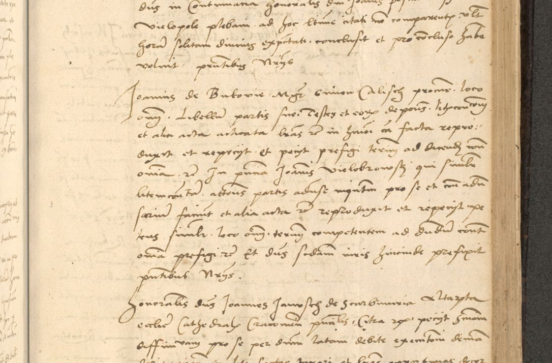 Zdjęcie nr 468 dla obiektu archiwalnego: Acta actorum causarum, sentenciarum et obligationum coram reverendo patre domino Thoma Roznowski canonico et reverendissimi in Christo patris et domini domini Patri Dei gratia Cracoviensis. Sabbato, 26 Octobris in ecclesiam suam solenniter recepti officialis generalis Cracoviensis dinita administratura, qua fungebatur post mortem reverendissimi olim felicis recordationis domini Joannis Choiecki episcopi Cracoviensis et Regni Polonie cancelarii anno presenti currenti videlicet 1538, die 11 Marcii Piotrcovie in comiciis celebratis circiter 23 horam defuncti sepulto corpore nona eiusdemque obsequiis X respective Aprilis peractis electo sub indictione XI, pontificatu vero sanctissimi in Christo patris et domini nostri domini Pauli divina providencia pape tercii foeliciter moderni, anno quarto, incepta felicibus auspiciis continuantur ordine processu infrascripto