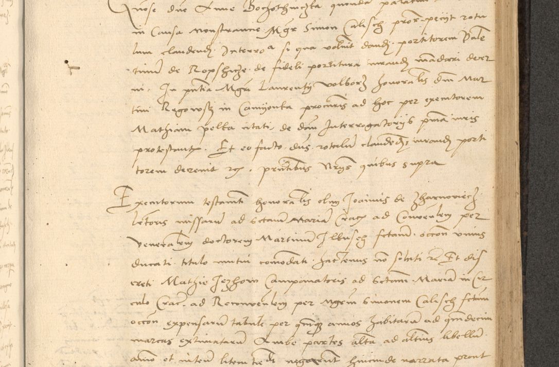Zdjęcie nr 440 dla obiektu archiwalnego: Acta actorum causarum, sentenciarum et obligationum coram reverendo patre domino Thoma Roznowski canonico et reverendissimi in Christo patris et domini domini Patri Dei gratia Cracoviensis. Sabbato, 26 Octobris in ecclesiam suam solenniter recepti officialis generalis Cracoviensis dinita administratura, qua fungebatur post mortem reverendissimi olim felicis recordationis domini Joannis Choiecki episcopi Cracoviensis et Regni Polonie cancelarii anno presenti currenti videlicet 1538, die 11 Marcii Piotrcovie in comiciis celebratis circiter 23 horam defuncti sepulto corpore nona eiusdemque obsequiis X respective Aprilis peractis electo sub indictione XI, pontificatu vero sanctissimi in Christo patris et domini nostri domini Pauli divina providencia pape tercii foeliciter moderni, anno quarto, incepta felicibus auspiciis continuantur ordine processu infrascripto