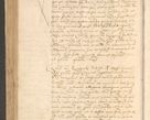 Zdjęcie nr 417 dla obiektu archiwalnego: Acta actorum causarum, sentenciarum et obligationum coram reverendo patre domino Thoma Roznowski canonico et reverendissimi in Christo patris et domini domini Patri Dei gratia Cracoviensis. Sabbato, 26 Octobris in ecclesiam suam solenniter recepti officialis generalis Cracoviensis dinita administratura, qua fungebatur post mortem reverendissimi olim felicis recordationis domini Joannis Choiecki episcopi Cracoviensis et Regni Polonie cancelarii anno presenti currenti videlicet 1538, die 11 Marcii Piotrcovie in comiciis celebratis circiter 23 horam defuncti sepulto corpore nona eiusdemque obsequiis X respective Aprilis peractis electo sub indictione XI, pontificatu vero sanctissimi in Christo patris et domini nostri domini Pauli divina providencia pape tercii foeliciter moderni, anno quarto, incepta felicibus auspiciis continuantur ordine processu infrascripto