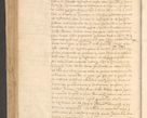 Zdjęcie nr 405 dla obiektu archiwalnego: Acta actorum causarum, sentenciarum et obligationum coram reverendo patre domino Thoma Roznowski canonico et reverendissimi in Christo patris et domini domini Patri Dei gratia Cracoviensis. Sabbato, 26 Octobris in ecclesiam suam solenniter recepti officialis generalis Cracoviensis dinita administratura, qua fungebatur post mortem reverendissimi olim felicis recordationis domini Joannis Choiecki episcopi Cracoviensis et Regni Polonie cancelarii anno presenti currenti videlicet 1538, die 11 Marcii Piotrcovie in comiciis celebratis circiter 23 horam defuncti sepulto corpore nona eiusdemque obsequiis X respective Aprilis peractis electo sub indictione XI, pontificatu vero sanctissimi in Christo patris et domini nostri domini Pauli divina providencia pape tercii foeliciter moderni, anno quarto, incepta felicibus auspiciis continuantur ordine processu infrascripto