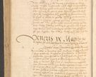 Zdjęcie nr 345 dla obiektu archiwalnego: Acta actorum causarum, sentenciarum et obligationum coram reverendo patre domino Thoma Roznowski canonico et reverendissimi in Christo patris et domini domini Patri Dei gratia Cracoviensis. Sabbato, 26 Octobris in ecclesiam suam solenniter recepti officialis generalis Cracoviensis dinita administratura, qua fungebatur post mortem reverendissimi olim felicis recordationis domini Joannis Choiecki episcopi Cracoviensis et Regni Polonie cancelarii anno presenti currenti videlicet 1538, die 11 Marcii Piotrcovie in comiciis celebratis circiter 23 horam defuncti sepulto corpore nona eiusdemque obsequiis X respective Aprilis peractis electo sub indictione XI, pontificatu vero sanctissimi in Christo patris et domini nostri domini Pauli divina providencia pape tercii foeliciter moderni, anno quarto, incepta felicibus auspiciis continuantur ordine processu infrascripto