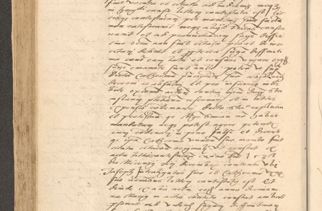 Zdjęcie nr 341 dla obiektu archiwalnego: Acta actorum causarum, sentenciarum et obligationum coram reverendo patre domino Thoma Roznowski canonico et reverendissimi in Christo patris et domini domini Patri Dei gratia Cracoviensis. Sabbato, 26 Octobris in ecclesiam suam solenniter recepti officialis generalis Cracoviensis dinita administratura, qua fungebatur post mortem reverendissimi olim felicis recordationis domini Joannis Choiecki episcopi Cracoviensis et Regni Polonie cancelarii anno presenti currenti videlicet 1538, die 11 Marcii Piotrcovie in comiciis celebratis circiter 23 horam defuncti sepulto corpore nona eiusdemque obsequiis X respective Aprilis peractis electo sub indictione XI, pontificatu vero sanctissimi in Christo patris et domini nostri domini Pauli divina providencia pape tercii foeliciter moderni, anno quarto, incepta felicibus auspiciis continuantur ordine processu infrascripto