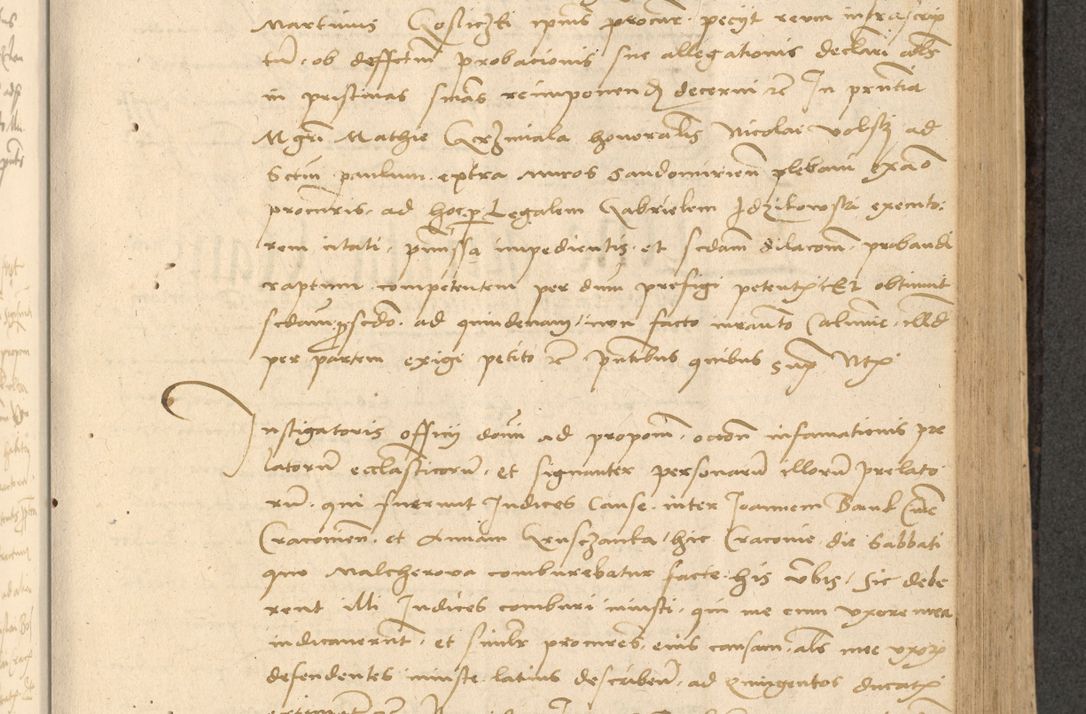 Zdjęcie nr 330 dla obiektu archiwalnego: Acta actorum causarum, sentenciarum et obligationum coram reverendo patre domino Thoma Roznowski canonico et reverendissimi in Christo patris et domini domini Patri Dei gratia Cracoviensis. Sabbato, 26 Octobris in ecclesiam suam solenniter recepti officialis generalis Cracoviensis dinita administratura, qua fungebatur post mortem reverendissimi olim felicis recordationis domini Joannis Choiecki episcopi Cracoviensis et Regni Polonie cancelarii anno presenti currenti videlicet 1538, die 11 Marcii Piotrcovie in comiciis celebratis circiter 23 horam defuncti sepulto corpore nona eiusdemque obsequiis X respective Aprilis peractis electo sub indictione XI, pontificatu vero sanctissimi in Christo patris et domini nostri domini Pauli divina providencia pape tercii foeliciter moderni, anno quarto, incepta felicibus auspiciis continuantur ordine processu infrascripto