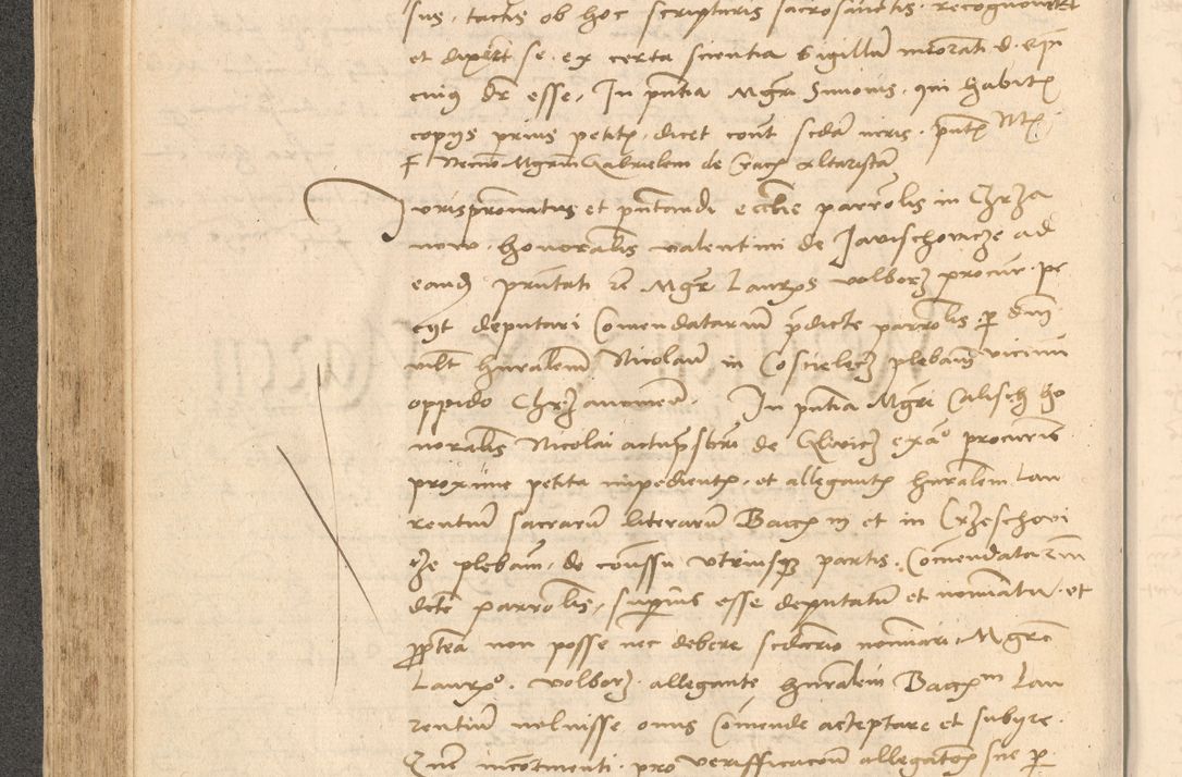 Zdjęcie nr 255 dla obiektu archiwalnego: Acta actorum causarum, sentenciarum et obligationum coram reverendo patre domino Thoma Roznowski canonico et reverendissimi in Christo patris et domini domini Patri Dei gratia Cracoviensis. Sabbato, 26 Octobris in ecclesiam suam solenniter recepti officialis generalis Cracoviensis dinita administratura, qua fungebatur post mortem reverendissimi olim felicis recordationis domini Joannis Choiecki episcopi Cracoviensis et Regni Polonie cancelarii anno presenti currenti videlicet 1538, die 11 Marcii Piotrcovie in comiciis celebratis circiter 23 horam defuncti sepulto corpore nona eiusdemque obsequiis X respective Aprilis peractis electo sub indictione XI, pontificatu vero sanctissimi in Christo patris et domini nostri domini Pauli divina providencia pape tercii foeliciter moderni, anno quarto, incepta felicibus auspiciis continuantur ordine processu infrascripto
