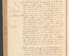 Zdjęcie nr 215 dla obiektu archiwalnego: Acta actorum causarum, sentenciarum et obligationum coram reverendo patre domino Thoma Roznowski canonico et reverendissimi in Christo patris et domini domini Patri Dei gratia Cracoviensis. Sabbato, 26 Octobris in ecclesiam suam solenniter recepti officialis generalis Cracoviensis dinita administratura, qua fungebatur post mortem reverendissimi olim felicis recordationis domini Joannis Choiecki episcopi Cracoviensis et Regni Polonie cancelarii anno presenti currenti videlicet 1538, die 11 Marcii Piotrcovie in comiciis celebratis circiter 23 horam defuncti sepulto corpore nona eiusdemque obsequiis X respective Aprilis peractis electo sub indictione XI, pontificatu vero sanctissimi in Christo patris et domini nostri domini Pauli divina providencia pape tercii foeliciter moderni, anno quarto, incepta felicibus auspiciis continuantur ordine processu infrascripto