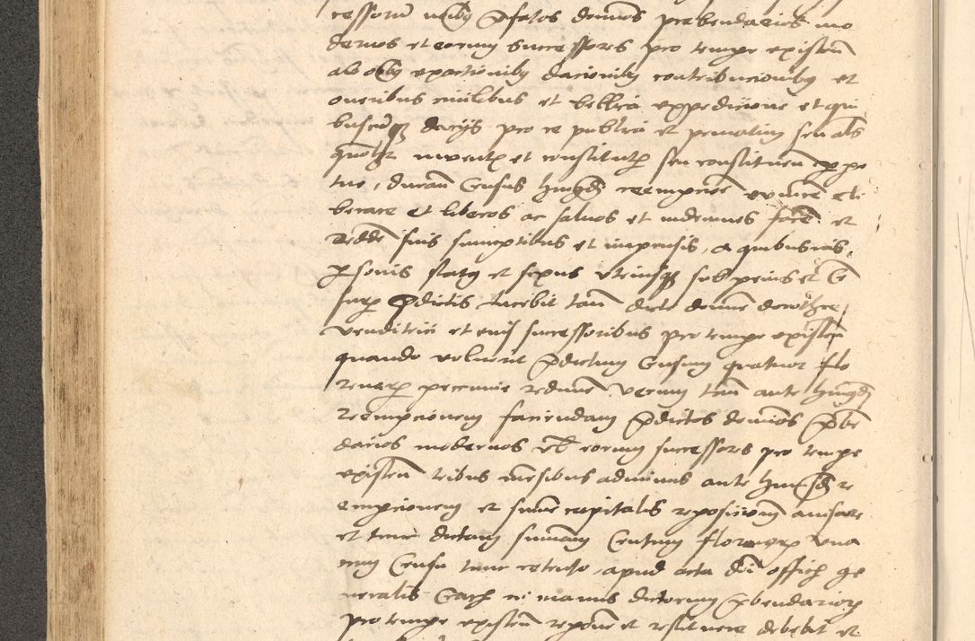 Zdjęcie nr 201 dla obiektu archiwalnego: Acta actorum causarum, sentenciarum et obligationum coram reverendo patre domino Thoma Roznowski canonico et reverendissimi in Christo patris et domini domini Patri Dei gratia Cracoviensis. Sabbato, 26 Octobris in ecclesiam suam solenniter recepti officialis generalis Cracoviensis dinita administratura, qua fungebatur post mortem reverendissimi olim felicis recordationis domini Joannis Choiecki episcopi Cracoviensis et Regni Polonie cancelarii anno presenti currenti videlicet 1538, die 11 Marcii Piotrcovie in comiciis celebratis circiter 23 horam defuncti sepulto corpore nona eiusdemque obsequiis X respective Aprilis peractis electo sub indictione XI, pontificatu vero sanctissimi in Christo patris et domini nostri domini Pauli divina providencia pape tercii foeliciter moderni, anno quarto, incepta felicibus auspiciis continuantur ordine processu infrascripto