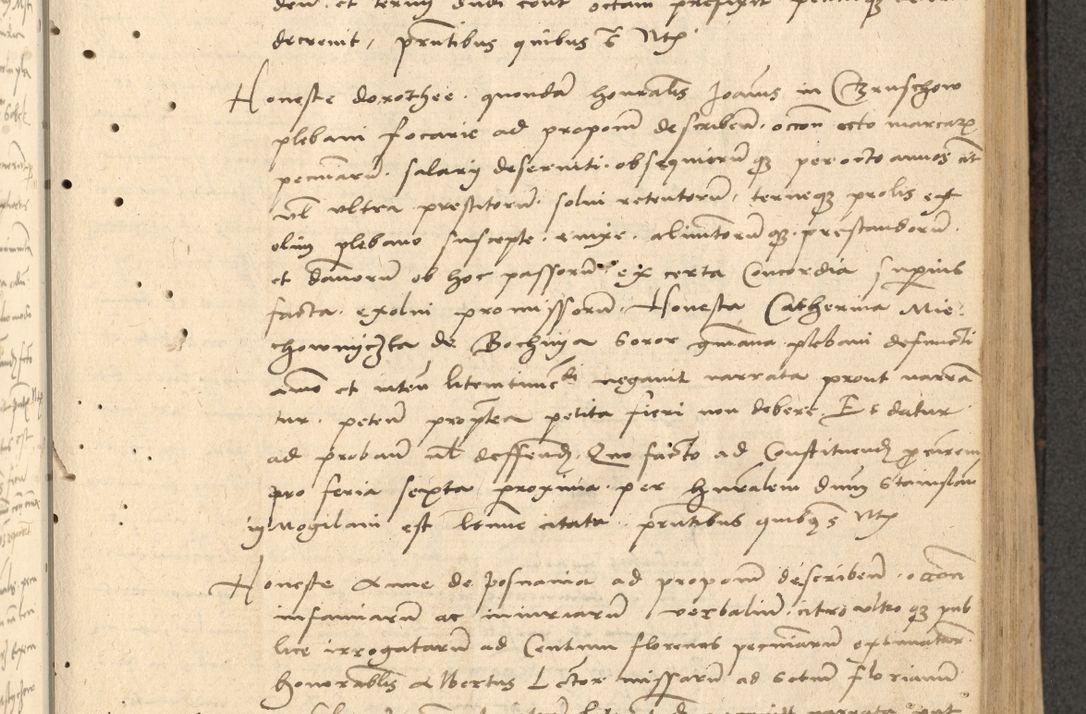 Zdjęcie nr 134 dla obiektu archiwalnego: Acta actorum causarum, sentenciarum et obligationum coram reverendo patre domino Thoma Roznowski canonico et reverendissimi in Christo patris et domini domini Patri Dei gratia Cracoviensis. Sabbato, 26 Octobris in ecclesiam suam solenniter recepti officialis generalis Cracoviensis dinita administratura, qua fungebatur post mortem reverendissimi olim felicis recordationis domini Joannis Choiecki episcopi Cracoviensis et Regni Polonie cancelarii anno presenti currenti videlicet 1538, die 11 Marcii Piotrcovie in comiciis celebratis circiter 23 horam defuncti sepulto corpore nona eiusdemque obsequiis X respective Aprilis peractis electo sub indictione XI, pontificatu vero sanctissimi in Christo patris et domini nostri domini Pauli divina providencia pape tercii foeliciter moderni, anno quarto, incepta felicibus auspiciis continuantur ordine processu infrascripto