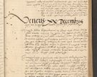 Zdjęcie nr 100 dla obiektu archiwalnego: Acta actorum causarum, sentenciarum et obligationum coram reverendo patre domino Thoma Roznowski canonico et reverendissimi in Christo patris et domini domini Patri Dei gratia Cracoviensis. Sabbato, 26 Octobris in ecclesiam suam solenniter recepti officialis generalis Cracoviensis dinita administratura, qua fungebatur post mortem reverendissimi olim felicis recordationis domini Joannis Choiecki episcopi Cracoviensis et Regni Polonie cancelarii anno presenti currenti videlicet 1538, die 11 Marcii Piotrcovie in comiciis celebratis circiter 23 horam defuncti sepulto corpore nona eiusdemque obsequiis X respective Aprilis peractis electo sub indictione XI, pontificatu vero sanctissimi in Christo patris et domini nostri domini Pauli divina providencia pape tercii foeliciter moderni, anno quarto, incepta felicibus auspiciis continuantur ordine processu infrascripto