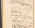 Zdjęcie nr 89 dla obiektu archiwalnego: Acta actorum causarum, sentenciarum et obligationum coram reverendo patre domino Thoma Roznowski canonico et reverendissimi in Christo patris et domini domini Patri Dei gratia Cracoviensis. Sabbato, 26 Octobris in ecclesiam suam solenniter recepti officialis generalis Cracoviensis dinita administratura, qua fungebatur post mortem reverendissimi olim felicis recordationis domini Joannis Choiecki episcopi Cracoviensis et Regni Polonie cancelarii anno presenti currenti videlicet 1538, die 11 Marcii Piotrcovie in comiciis celebratis circiter 23 horam defuncti sepulto corpore nona eiusdemque obsequiis X respective Aprilis peractis electo sub indictione XI, pontificatu vero sanctissimi in Christo patris et domini nostri domini Pauli divina providencia pape tercii foeliciter moderni, anno quarto, incepta felicibus auspiciis continuantur ordine processu infrascripto