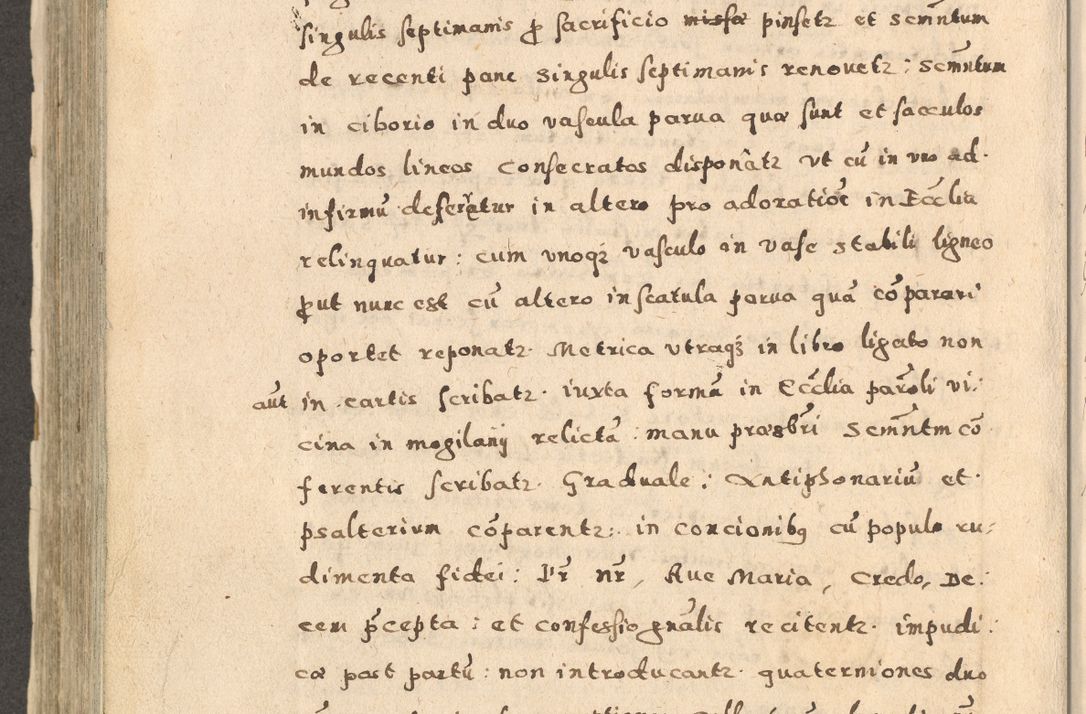 Zdjęcie nr 494 dla obiektu archiwalnego: Acta visitationis exterioris decanatuum Oswiecimensis, Novi Montis, Zatoriensis et Skamnesis ad archidiaconatum Cracoviensem pertinentium per R. D. Christophorum Kazimirski, nominatum episcopum Kijoviensem et praepositum Tarnoviensem ex commissione Illustr. Principis D. Georgii, divina miseratione S.R.E. tituli s. Sixti cardinalis presbiteri Radziwiłł nuncupati, episcopatus Cracoviensis administratoris perpetui, in Olica er Nieswież ducis a. D. 1598