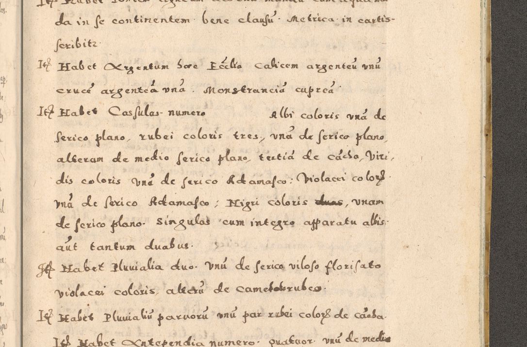 Zdjęcie nr 491 dla obiektu archiwalnego: Acta visitationis exterioris decanatuum Oswiecimensis, Novi Montis, Zatoriensis et Skamnesis ad archidiaconatum Cracoviensem pertinentium per R. D. Christophorum Kazimirski, nominatum episcopum Kijoviensem et praepositum Tarnoviensem ex commissione Illustr. Principis D. Georgii, divina miseratione S.R.E. tituli s. Sixti cardinalis presbiteri Radziwiłł nuncupati, episcopatus Cracoviensis administratoris perpetui, in Olica er Nieswież ducis a. D. 1598
