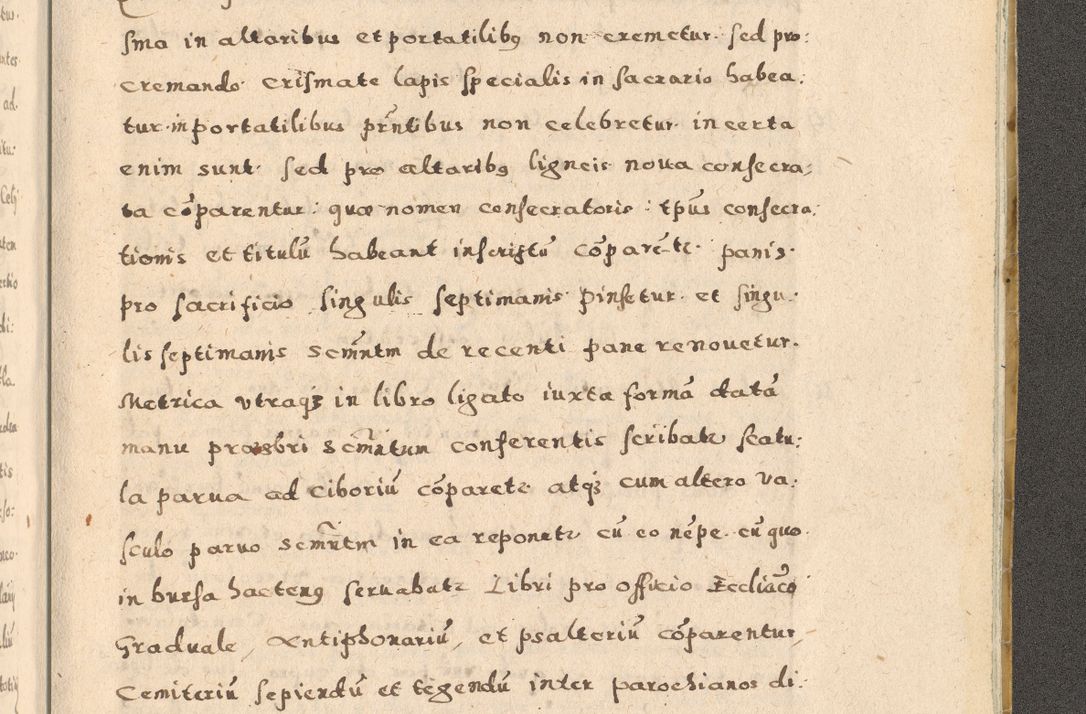 Zdjęcie nr 489 dla obiektu archiwalnego: Acta visitationis exterioris decanatuum Oswiecimensis, Novi Montis, Zatoriensis et Skamnesis ad archidiaconatum Cracoviensem pertinentium per R. D. Christophorum Kazimirski, nominatum episcopum Kijoviensem et praepositum Tarnoviensem ex commissione Illustr. Principis D. Georgii, divina miseratione S.R.E. tituli s. Sixti cardinalis presbiteri Radziwiłł nuncupati, episcopatus Cracoviensis administratoris perpetui, in Olica er Nieswież ducis a. D. 1598