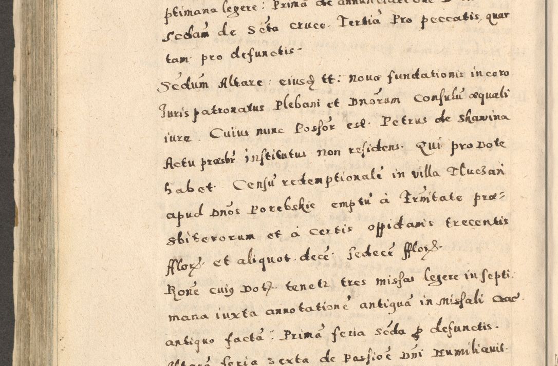 Zdjęcie nr 482 dla obiektu archiwalnego: Acta visitationis exterioris decanatuum Oswiecimensis, Novi Montis, Zatoriensis et Skamnesis ad archidiaconatum Cracoviensem pertinentium per R. D. Christophorum Kazimirski, nominatum episcopum Kijoviensem et praepositum Tarnoviensem ex commissione Illustr. Principis D. Georgii, divina miseratione S.R.E. tituli s. Sixti cardinalis presbiteri Radziwiłł nuncupati, episcopatus Cracoviensis administratoris perpetui, in Olica er Nieswież ducis a. D. 1598