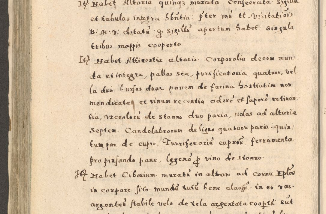 Zdjęcie nr 476 dla obiektu archiwalnego: Acta visitationis exterioris decanatuum Oswiecimensis, Novi Montis, Zatoriensis et Skamnesis ad archidiaconatum Cracoviensem pertinentium per R. D. Christophorum Kazimirski, nominatum episcopum Kijoviensem et praepositum Tarnoviensem ex commissione Illustr. Principis D. Georgii, divina miseratione S.R.E. tituli s. Sixti cardinalis presbiteri Radziwiłł nuncupati, episcopatus Cracoviensis administratoris perpetui, in Olica er Nieswież ducis a. D. 1598