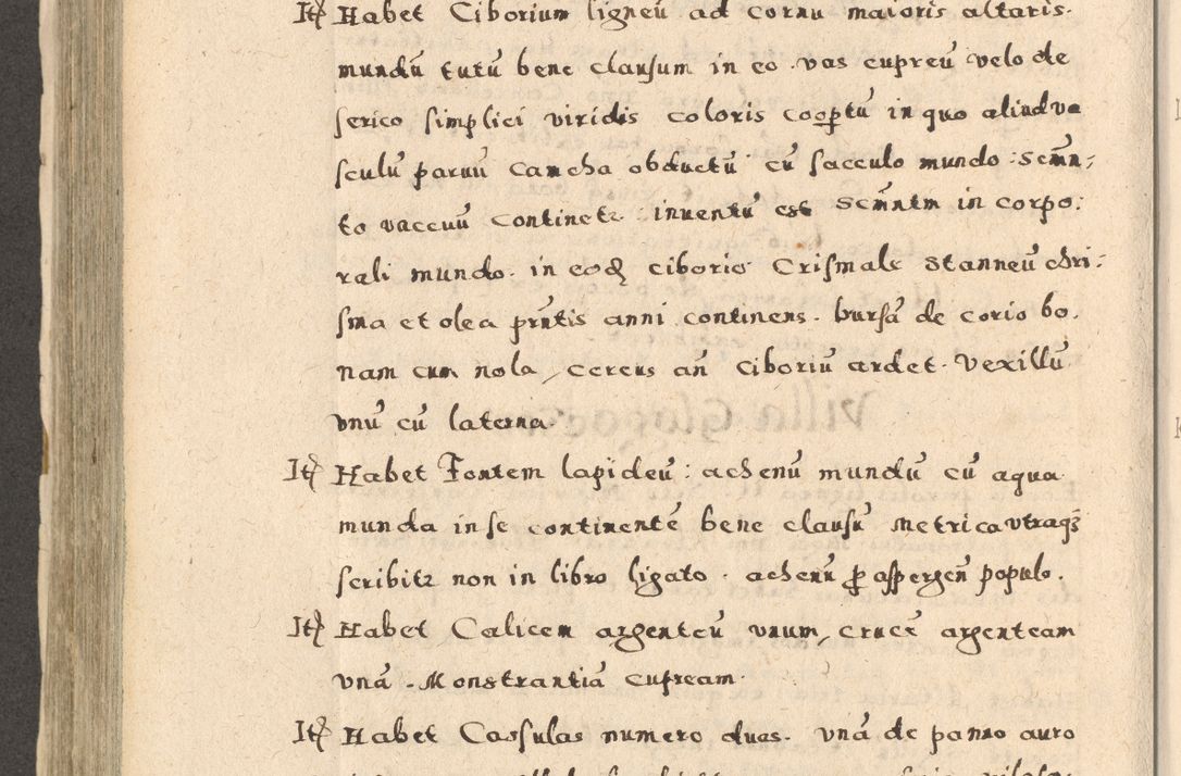 Zdjęcie nr 462 dla obiektu archiwalnego: Acta visitationis exterioris decanatuum Oswiecimensis, Novi Montis, Zatoriensis et Skamnesis ad archidiaconatum Cracoviensem pertinentium per R. D. Christophorum Kazimirski, nominatum episcopum Kijoviensem et praepositum Tarnoviensem ex commissione Illustr. Principis D. Georgii, divina miseratione S.R.E. tituli s. Sixti cardinalis presbiteri Radziwiłł nuncupati, episcopatus Cracoviensis administratoris perpetui, in Olica er Nieswież ducis a. D. 1598