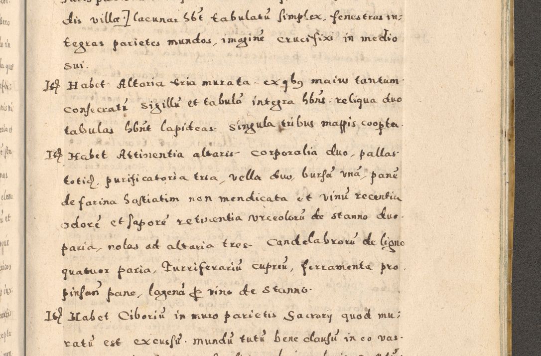 Zdjęcie nr 457 dla obiektu archiwalnego: Acta visitationis exterioris decanatuum Oswiecimensis, Novi Montis, Zatoriensis et Skamnesis ad archidiaconatum Cracoviensem pertinentium per R. D. Christophorum Kazimirski, nominatum episcopum Kijoviensem et praepositum Tarnoviensem ex commissione Illustr. Principis D. Georgii, divina miseratione S.R.E. tituli s. Sixti cardinalis presbiteri Radziwiłł nuncupati, episcopatus Cracoviensis administratoris perpetui, in Olica er Nieswież ducis a. D. 1598