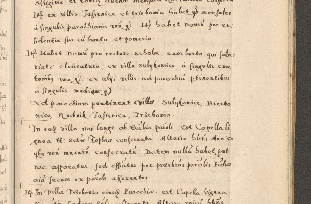 Zdjęcie nr 455 dla obiektu archiwalnego: Acta visitationis exterioris decanatuum Oswiecimensis, Novi Montis, Zatoriensis et Skamnesis ad archidiaconatum Cracoviensem pertinentium per R. D. Christophorum Kazimirski, nominatum episcopum Kijoviensem et praepositum Tarnoviensem ex commissione Illustr. Principis D. Georgii, divina miseratione S.R.E. tituli s. Sixti cardinalis presbiteri Radziwiłł nuncupati, episcopatus Cracoviensis administratoris perpetui, in Olica er Nieswież ducis a. D. 1598