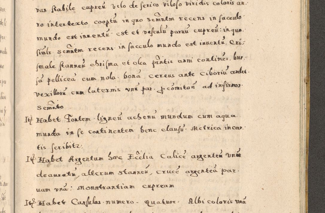 Zdjęcie nr 447 dla obiektu archiwalnego: Acta visitationis exterioris decanatuum Oswiecimensis, Novi Montis, Zatoriensis et Skamnesis ad archidiaconatum Cracoviensem pertinentium per R. D. Christophorum Kazimirski, nominatum episcopum Kijoviensem et praepositum Tarnoviensem ex commissione Illustr. Principis D. Georgii, divina miseratione S.R.E. tituli s. Sixti cardinalis presbiteri Radziwiłł nuncupati, episcopatus Cracoviensis administratoris perpetui, in Olica er Nieswież ducis a. D. 1598