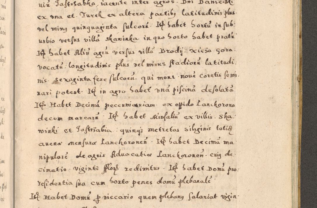 Zdjęcie nr 443 dla obiektu archiwalnego: Acta visitationis exterioris decanatuum Oswiecimensis, Novi Montis, Zatoriensis et Skamnesis ad archidiaconatum Cracoviensem pertinentium per R. D. Christophorum Kazimirski, nominatum episcopum Kijoviensem et praepositum Tarnoviensem ex commissione Illustr. Principis D. Georgii, divina miseratione S.R.E. tituli s. Sixti cardinalis presbiteri Radziwiłł nuncupati, episcopatus Cracoviensis administratoris perpetui, in Olica er Nieswież ducis a. D. 1598