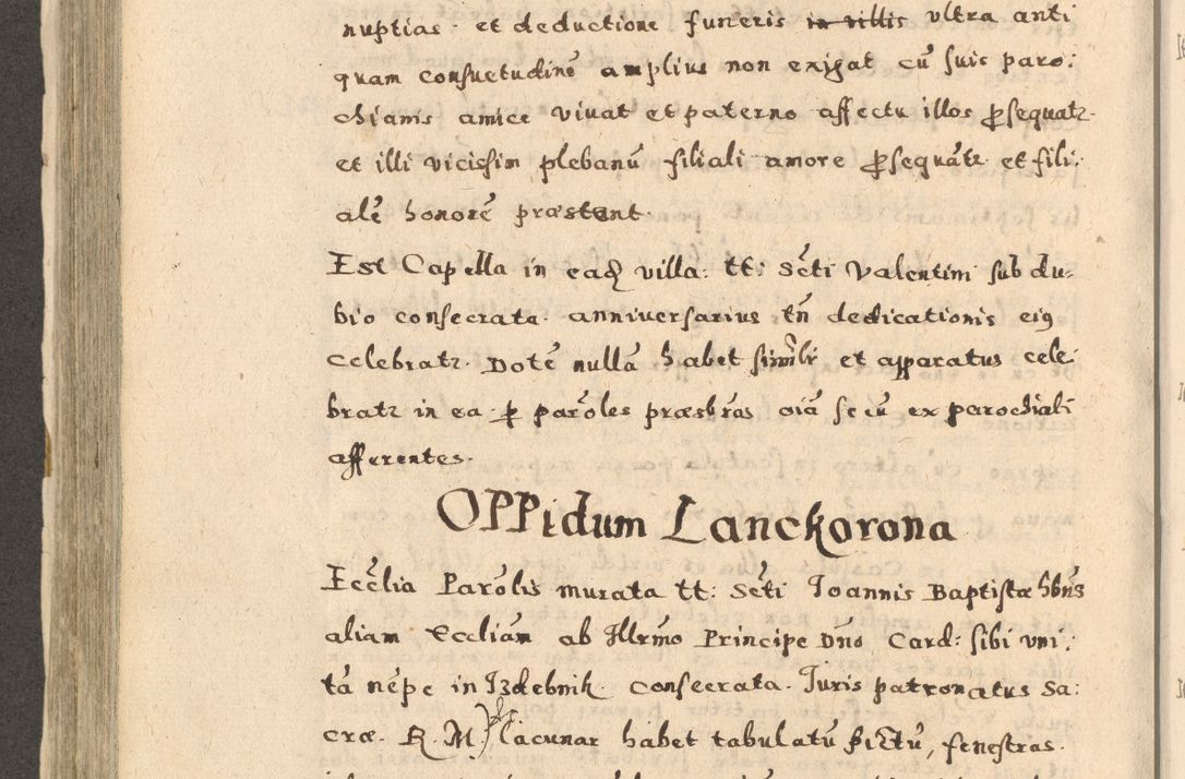 Zdjęcie nr 440 dla obiektu archiwalnego: Acta visitationis exterioris decanatuum Oswiecimensis, Novi Montis, Zatoriensis et Skamnesis ad archidiaconatum Cracoviensem pertinentium per R. D. Christophorum Kazimirski, nominatum episcopum Kijoviensem et praepositum Tarnoviensem ex commissione Illustr. Principis D. Georgii, divina miseratione S.R.E. tituli s. Sixti cardinalis presbiteri Radziwiłł nuncupati, episcopatus Cracoviensis administratoris perpetui, in Olica er Nieswież ducis a. D. 1598