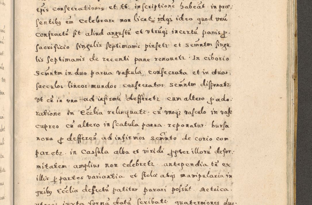 Zdjęcie nr 439 dla obiektu archiwalnego: Acta visitationis exterioris decanatuum Oswiecimensis, Novi Montis, Zatoriensis et Skamnesis ad archidiaconatum Cracoviensem pertinentium per R. D. Christophorum Kazimirski, nominatum episcopum Kijoviensem et praepositum Tarnoviensem ex commissione Illustr. Principis D. Georgii, divina miseratione S.R.E. tituli s. Sixti cardinalis presbiteri Radziwiłł nuncupati, episcopatus Cracoviensis administratoris perpetui, in Olica er Nieswież ducis a. D. 1598