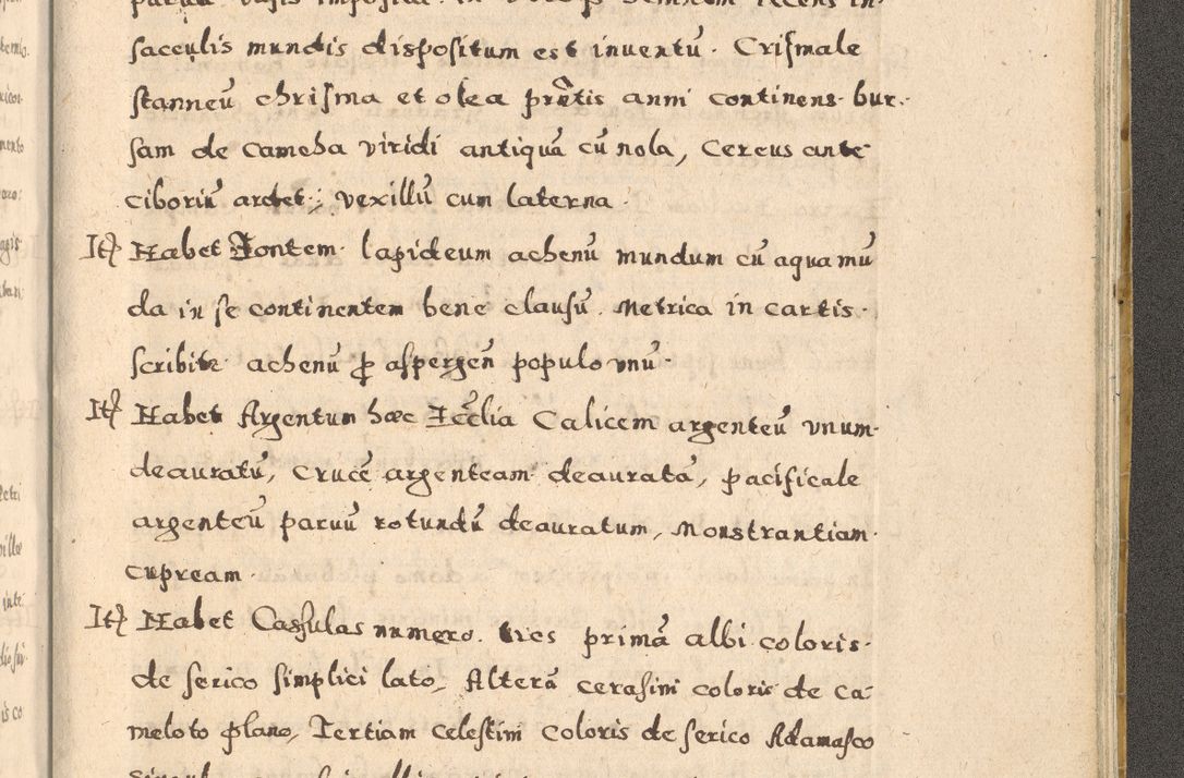 Zdjęcie nr 429 dla obiektu archiwalnego: Acta visitationis exterioris decanatuum Oswiecimensis, Novi Montis, Zatoriensis et Skamnesis ad archidiaconatum Cracoviensem pertinentium per R. D. Christophorum Kazimirski, nominatum episcopum Kijoviensem et praepositum Tarnoviensem ex commissione Illustr. Principis D. Georgii, divina miseratione S.R.E. tituli s. Sixti cardinalis presbiteri Radziwiłł nuncupati, episcopatus Cracoviensis administratoris perpetui, in Olica er Nieswież ducis a. D. 1598