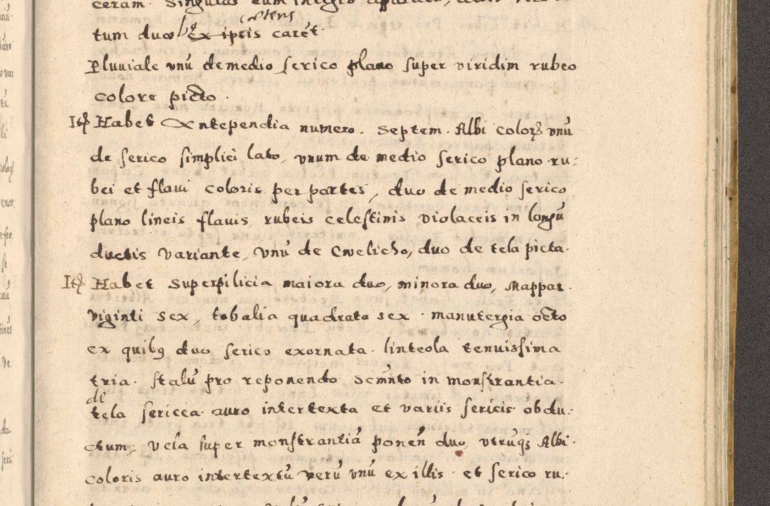 Zdjęcie nr 425 dla obiektu archiwalnego: Acta visitationis exterioris decanatuum Oswiecimensis, Novi Montis, Zatoriensis et Skamnesis ad archidiaconatum Cracoviensem pertinentium per R. D. Christophorum Kazimirski, nominatum episcopum Kijoviensem et praepositum Tarnoviensem ex commissione Illustr. Principis D. Georgii, divina miseratione S.R.E. tituli s. Sixti cardinalis presbiteri Radziwiłł nuncupati, episcopatus Cracoviensis administratoris perpetui, in Olica er Nieswież ducis a. D. 1598