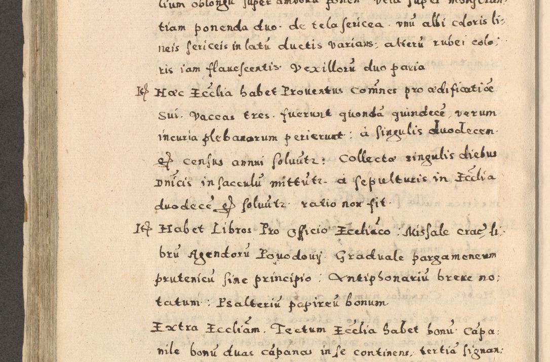 Zdjęcie nr 420 dla obiektu archiwalnego: Acta visitationis exterioris decanatuum Oswiecimensis, Novi Montis, Zatoriensis et Skamnesis ad archidiaconatum Cracoviensem pertinentium per R. D. Christophorum Kazimirski, nominatum episcopum Kijoviensem et praepositum Tarnoviensem ex commissione Illustr. Principis D. Georgii, divina miseratione S.R.E. tituli s. Sixti cardinalis presbiteri Radziwiłł nuncupati, episcopatus Cracoviensis administratoris perpetui, in Olica er Nieswież ducis a. D. 1598