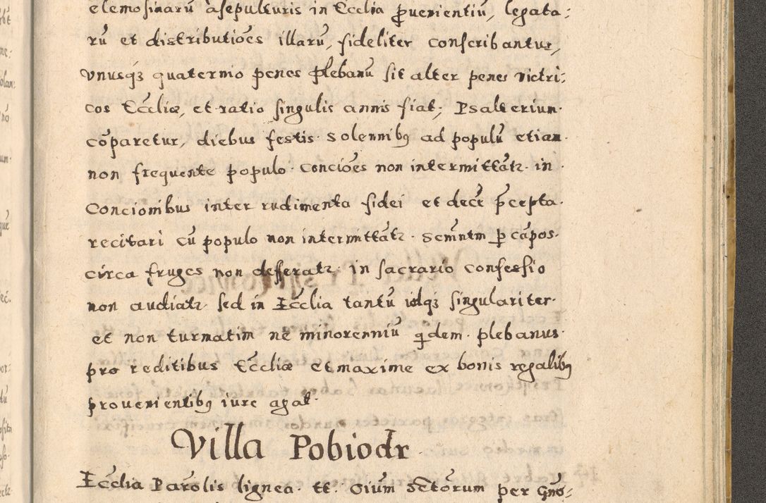 Zdjęcie nr 417 dla obiektu archiwalnego: Acta visitationis exterioris decanatuum Oswiecimensis, Novi Montis, Zatoriensis et Skamnesis ad archidiaconatum Cracoviensem pertinentium per R. D. Christophorum Kazimirski, nominatum episcopum Kijoviensem et praepositum Tarnoviensem ex commissione Illustr. Principis D. Georgii, divina miseratione S.R.E. tituli s. Sixti cardinalis presbiteri Radziwiłł nuncupati, episcopatus Cracoviensis administratoris perpetui, in Olica er Nieswież ducis a. D. 1598