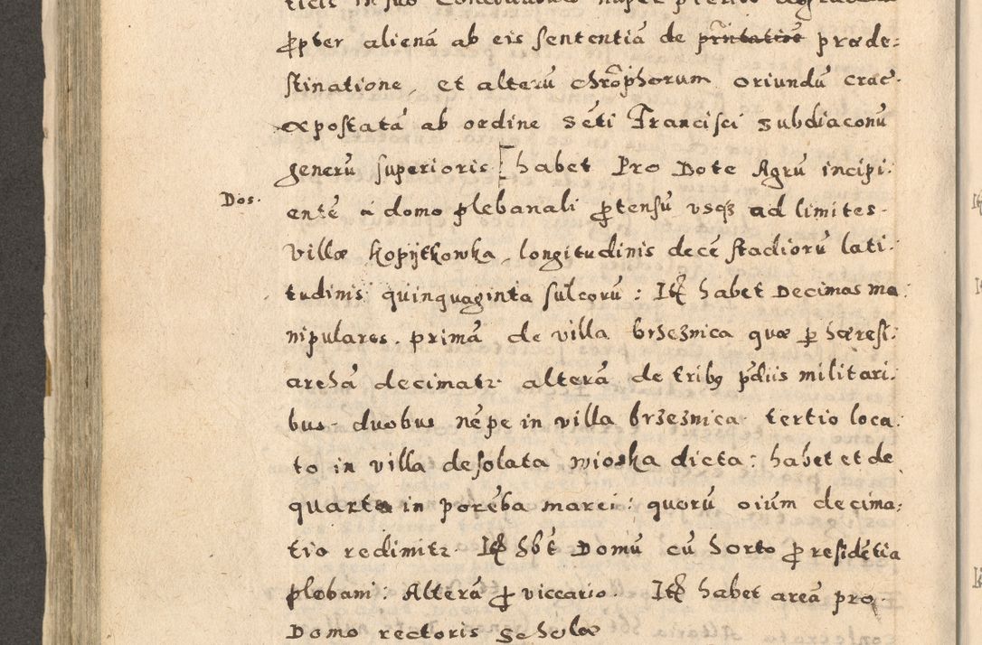 Zdjęcie nr 412 dla obiektu archiwalnego: Acta visitationis exterioris decanatuum Oswiecimensis, Novi Montis, Zatoriensis et Skamnesis ad archidiaconatum Cracoviensem pertinentium per R. D. Christophorum Kazimirski, nominatum episcopum Kijoviensem et praepositum Tarnoviensem ex commissione Illustr. Principis D. Georgii, divina miseratione S.R.E. tituli s. Sixti cardinalis presbiteri Radziwiłł nuncupati, episcopatus Cracoviensis administratoris perpetui, in Olica er Nieswież ducis a. D. 1598