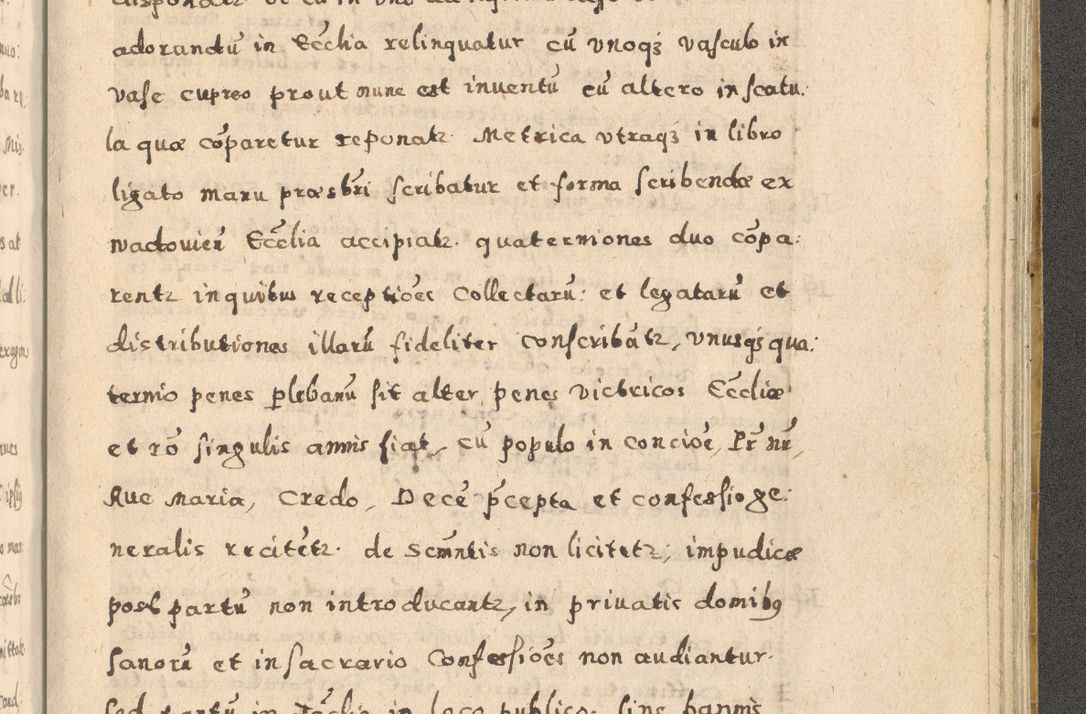 Zdjęcie nr 403 dla obiektu archiwalnego: Acta visitationis exterioris decanatuum Oswiecimensis, Novi Montis, Zatoriensis et Skamnesis ad archidiaconatum Cracoviensem pertinentium per R. D. Christophorum Kazimirski, nominatum episcopum Kijoviensem et praepositum Tarnoviensem ex commissione Illustr. Principis D. Georgii, divina miseratione S.R.E. tituli s. Sixti cardinalis presbiteri Radziwiłł nuncupati, episcopatus Cracoviensis administratoris perpetui, in Olica er Nieswież ducis a. D. 1598