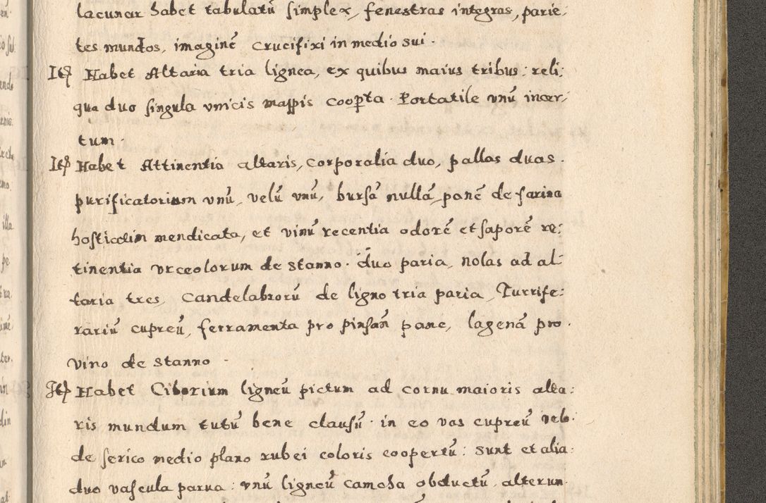 Zdjęcie nr 391 dla obiektu archiwalnego: Acta visitationis exterioris decanatuum Oswiecimensis, Novi Montis, Zatoriensis et Skamnesis ad archidiaconatum Cracoviensem pertinentium per R. D. Christophorum Kazimirski, nominatum episcopum Kijoviensem et praepositum Tarnoviensem ex commissione Illustr. Principis D. Georgii, divina miseratione S.R.E. tituli s. Sixti cardinalis presbiteri Radziwiłł nuncupati, episcopatus Cracoviensis administratoris perpetui, in Olica er Nieswież ducis a. D. 1598