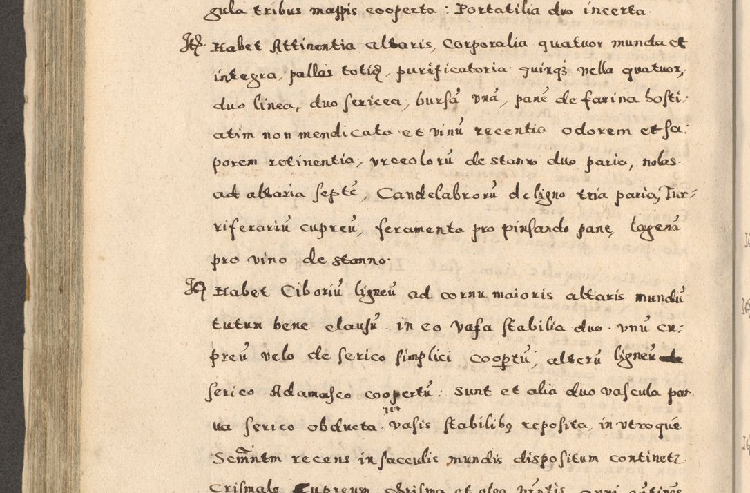 Zdjęcie nr 372 dla obiektu archiwalnego: Acta visitationis exterioris decanatuum Oswiecimensis, Novi Montis, Zatoriensis et Skamnesis ad archidiaconatum Cracoviensem pertinentium per R. D. Christophorum Kazimirski, nominatum episcopum Kijoviensem et praepositum Tarnoviensem ex commissione Illustr. Principis D. Georgii, divina miseratione S.R.E. tituli s. Sixti cardinalis presbiteri Radziwiłł nuncupati, episcopatus Cracoviensis administratoris perpetui, in Olica er Nieswież ducis a. D. 1598